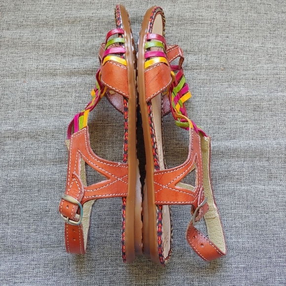 Caramba Mexican leather sandals size 9 - Picture 5 of 6